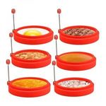 Tapadásmentes tojás és palacsinta készítő gyűrű fotó