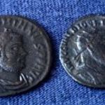 Diocletianus és Maximianus (I. tetrarchia)!!! | 2 db római antoninianus fotó