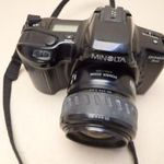 MINOLTA DYNAX 3I RÉGI FÉNYKÉPEZŐGÉP RETRO AF POWER 35-80 MM OBJEKTÍV fotó
