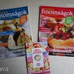 KONYHA -I MAGAZIN 3 DB GASZTRONÓMIA KÁVÉHÁZ MAGAZIN SZAKÁCSKÖNYV fotó