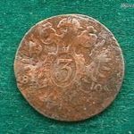 I. Ferenc 3 Kreuzer 1800 E fotó
