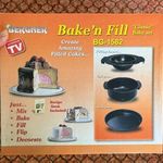 Új Bergner Bake'n fill torta forma szett 3 fotó