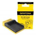 PATONA vékony Micro-USB töltő Sony NP-F970 NP-F960 NP-F950 DCR-VX2100 HDR-FX1 - Patona fotó