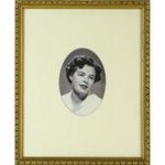 0P114 Régi aranyozott fényképkeret fotó