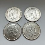 Kossuth 5 Forint, ezüst, 4 db együtt fotó