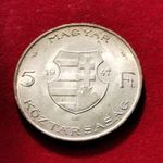 5 FORINT 1947 Verdefényes. fotó