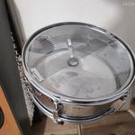 Fém pergődob 14"/6", beépített állítható damper fotó