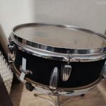 Fa pergődob 14"/6" a 70-es évekből talán Ludwig márka, beépített állítható damper fotó