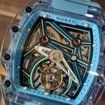 Nubeo Tourbillon Icebridge Light Blue 15 darabos Limitált kiadás ÚJ garanciával fotó