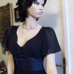 Elegáns fekete női ruha 40-es fotó