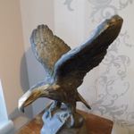 HATALMAS HORTHY KORI BRONZ TURUL SZOBOR 6, 9 KG !! fotó