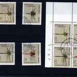 N245 Németország 1991. Rovarok: Szitakötők FS 8.90 EUR 4 érték négyestömbben /értéknövelő/ fotó