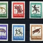 N626 Vietnám 1966. Hüllők - Kétéltűek FS 3.00 EUR fotó