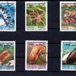 N713 Kambodzsa 1999. Tengeri élőlények FS fotó