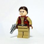 Padmé Amidala szenátor EREDETI LEGO minifigura - Star Wars 75354 Coruscant őrző hadihajó - Új fotó