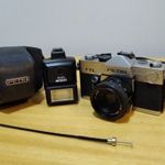 Petri TTL (Japán) Fényképező +Tok + Objektív + Kioldó fotó