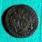 6 KRAJCÁR 1800 E HABSBURG FÉMPÉNZ fotó