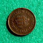 FORINT 2 FILLÉR 1947 MAGYAR FÉMPÉNZ fotó