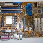 ASUS A8N-E alaplap és AMD athlon 64 x2 CPU fotó