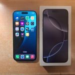 Apple iPhone 16 Pro Max szinte Új Független Fekete 3 év Apple Garancia ! fotó