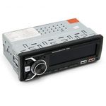 Autóhifi fejegység / autórádió távirányítóval, USB és AUX csatlakozással (6302) fotó