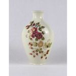 1U352 Vajszínű, aranyozott, virágos Zsolnay porcelán váza 14 cm fotó