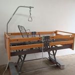 Modern Elektromos betegágy - 5 funkciós - Osztott oldalrácsokkal fotó