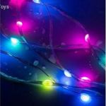 SMART FAIRY LIGHT LED fényfüzér szett , RGB-CCT , dimmelhető , 10 m , USB , távirányítóval , IP65... fotó