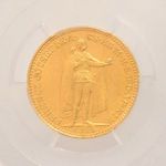 1916 KB Ferenc József arany 20 Korona PCGS tok MS62 -AP0605 fotó