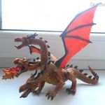 Bullyland - Háromfejű Sárkány Fantasy Mesefigura fotó