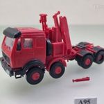 A95 H0 1: 87 Kibri Nehézteher szállító jármű KCR daruval - Vasútmodell terepasztal kiegészítő fotó