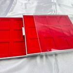 2 DB 57x51MM-ES LINDNER MŰANYAG FIÓKOS PÉNZ ÉRME TÁROLÓ TARTÓ KAZETTA , PÉNZ TARTÓ EGYMÁSBA RAKHATÓ, fotó