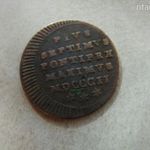 VATIKÁN 1 QUATTRINO, 1802. 1 DB. fotó