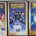 STAR WARS TRILÓGIA VHS, VIDEÓKAZETTA - INTERCOM, 1997, EREDETI DOBOZÁBAN !!! fotó
