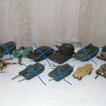 H0-ás 3 db harckocsi, 2 db teherautó, 1 db harci helikopter, teljesen új állapotban, nagyon olcsón ! fotó