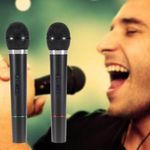 Karaoke szett 2 db mikrofonnal (vezeték nélküli) fotó