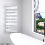 AREZZO design HORIZONT White Slim 500x1200 törölközőszárítós radiátor, fényes fehér fotó