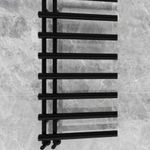 AREZZO design TUBE ANTRACIT 600x1200 törölközőszárítós radiátor, matt fekete fotó