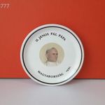 Eredeti Herendi porcelán II. János Pál Pápa 1991 Pápalátogatás Herendi falitányér / dísztányér EXTRA fotó