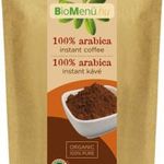 BIO 100% Arabica instant kávé 100g BioMenü fotó