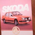 Skoda 120 L 3 db eredeti, prospektusa. Ötvenéves prospektus szett 834 fotó