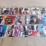 65 darab kétoldalas Popcorn és Stár poszter - Samantha Fox Milli Vanilli Roxette Sabrina Jackson fotó