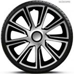 14"-os Veron Carbon Silver Black dísztárcsa garnitúra (4darab) fotó