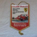 [AKC] Forma 1 Ferrari retro zászló Lauda (1642) fotó