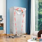 2 magasságú hordozható elektromos szárító Dupledry InnovaGoods 1200 W fotó