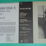 DANSE MACABRE: BAD BUT NOT BAD - DARK STAR 1991 PRESS LP fotó