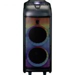 Lenco Lenco - PA-260BK - PA-Anlage mit kompletter LED-Frontbeleuchtung Hordozható hangfal fotó