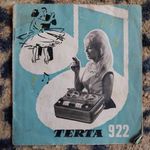 Terta 922 Magnetofon kezelési útmutatója : Ultra ritka !!!!! fotó