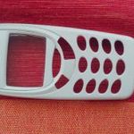 Nokia 3310 telefonhoz elölap fehér fotó