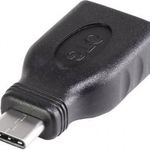 Renkforce USB 3.0 Átalakító [1x USB-C? dugó - 1x USB 3.2 Gen 1 A alj] OTG funkcióval, aranyozott ... fotó